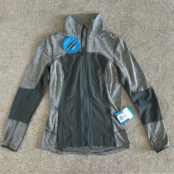COLUMBIA Womens Swiftwater Falls Jacket Gray Small - Picture 1 of 8